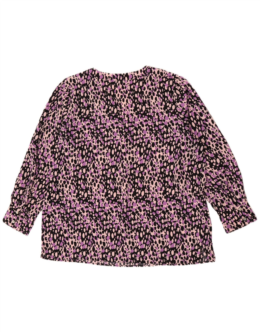 MARKS & SPENCER Damebluse Top UK 18 XL Flerfarvet dyreprint