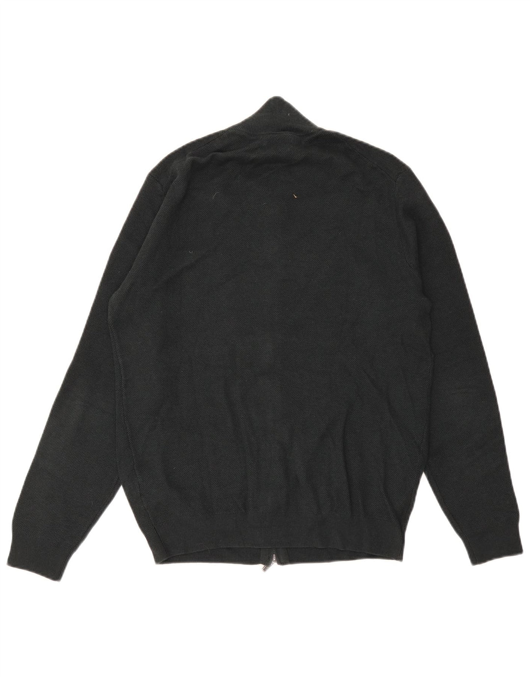 Massimo Dutti Herre Cardigan Sweater Medium Grøn Bomuld