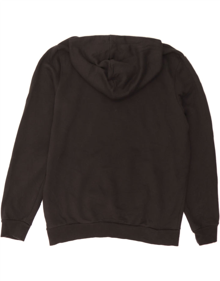 PUMA Mens Hoodie Jumper Large Black Cotton Vintage Puma and Second-Hand Puma from Messina Hembry 