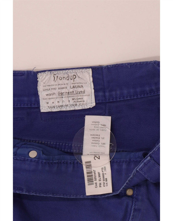 Dondup Womens Regular Fit denimshorts UK 12 Medium W29 Blue Cotton