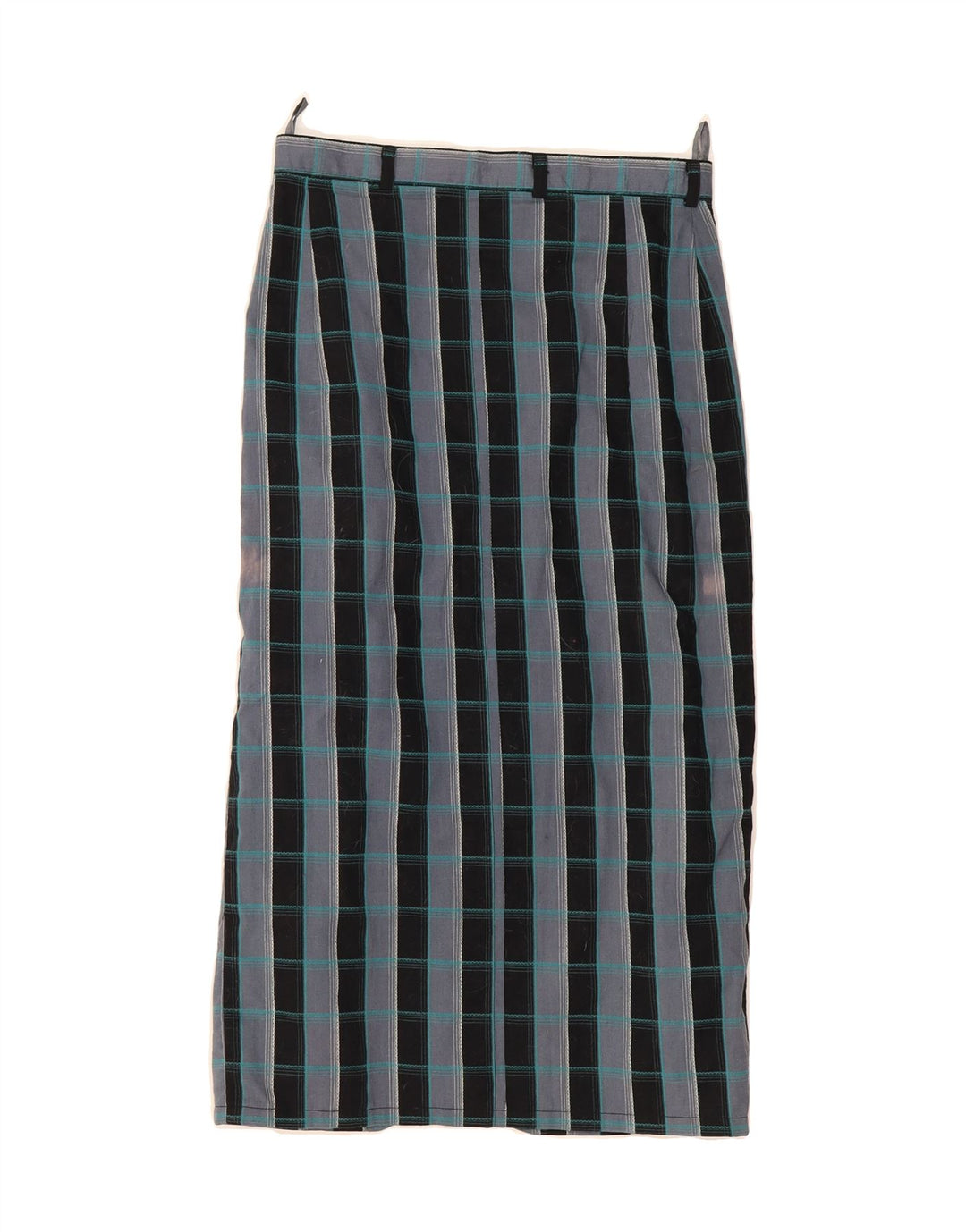 VINTAGE Womens Straight Skirt W26 Small  Grey Check Vintage Vintage and Second-Hand Vintage from Messina Hembry 