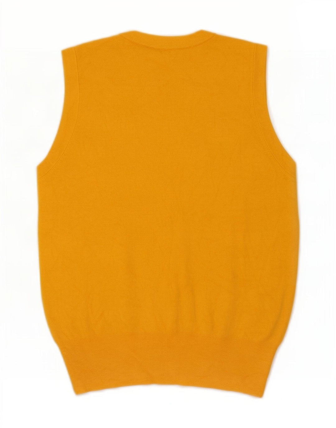 Zara Dame Vest Tank Top UK 12 Medium Gul Viscose