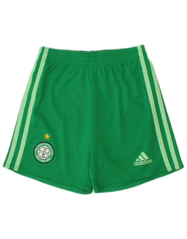 Adidas Boys The Celtic Football Club Sportsshorts 5-6 år Grønne
