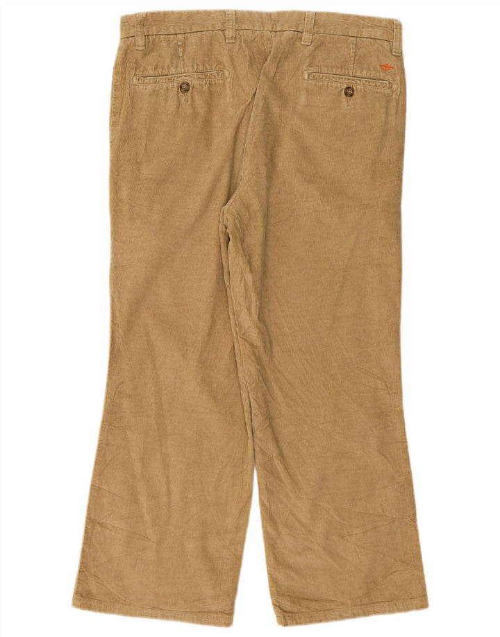 Dockers Herre Bootcut Corduroy Bukser W34 L26 Beige