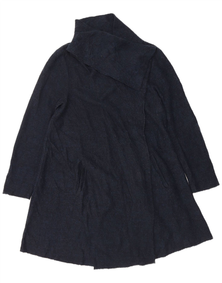 Phase Eight Womens Longline Cardigan Sweater UK 10 Small Navy Blue