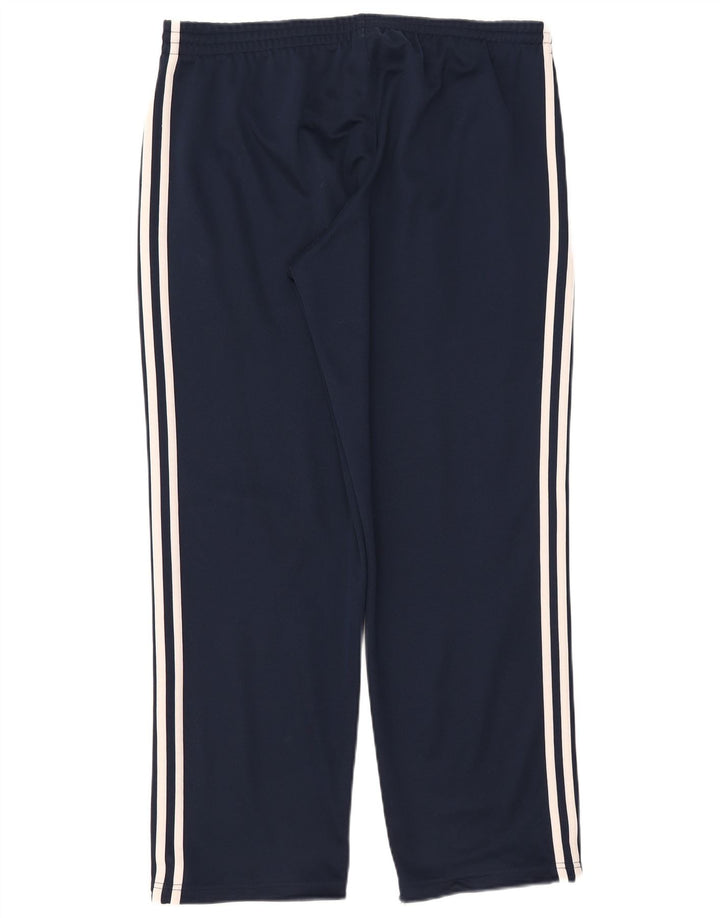 Adidas Træningsdragtsbukser til mænd UK 44/46 Large Navy Blue Polyester