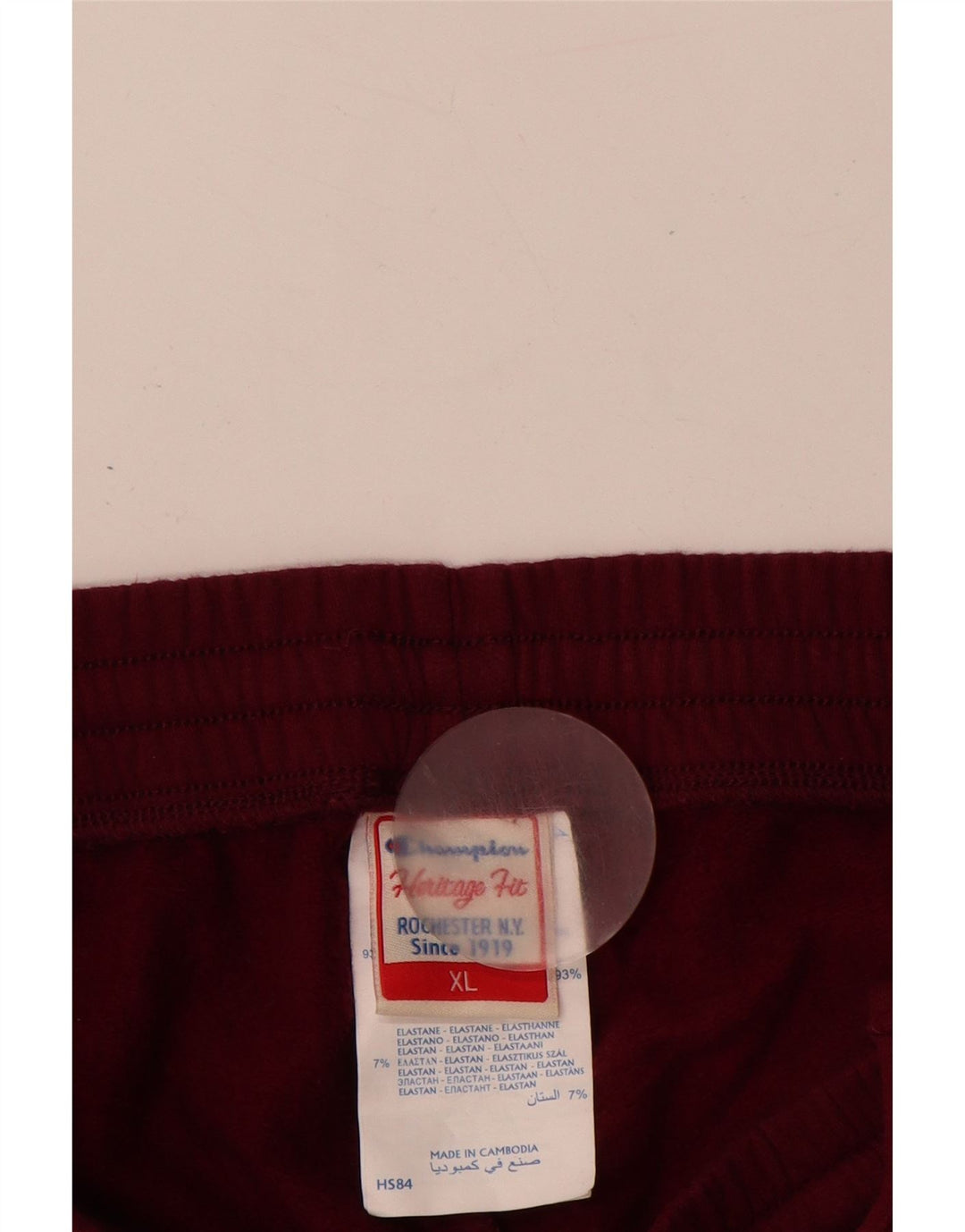 CHAMPION Womens Heritage Fit træningsdragt Bukser Joggers UK 18 XL Maroon