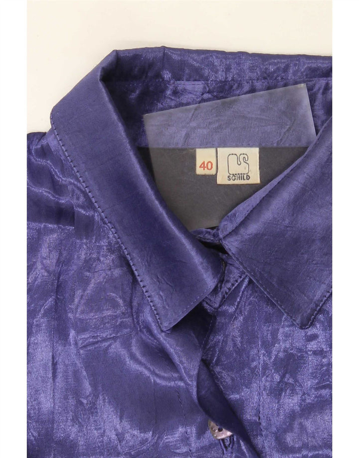 Schild Dame Skjorte Bluse EU 40 Medium Lilla