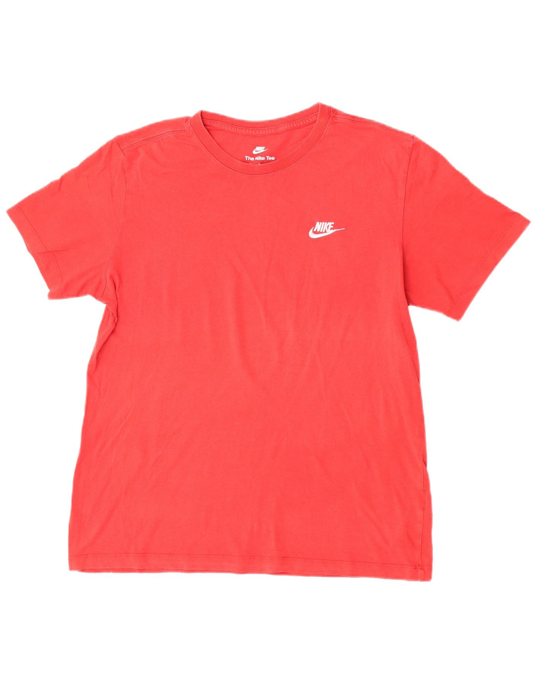 Nike grafisk t-shirt til mænd, medium rød bomuld