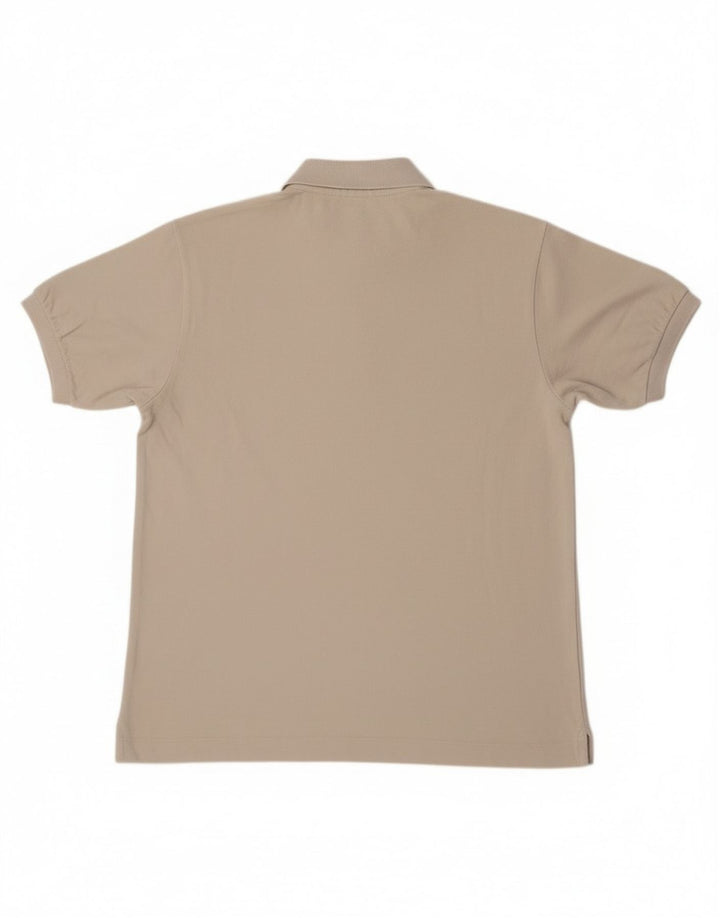 Lacoste herre poloshirt størrelse 4 Medium Off White Bomuld