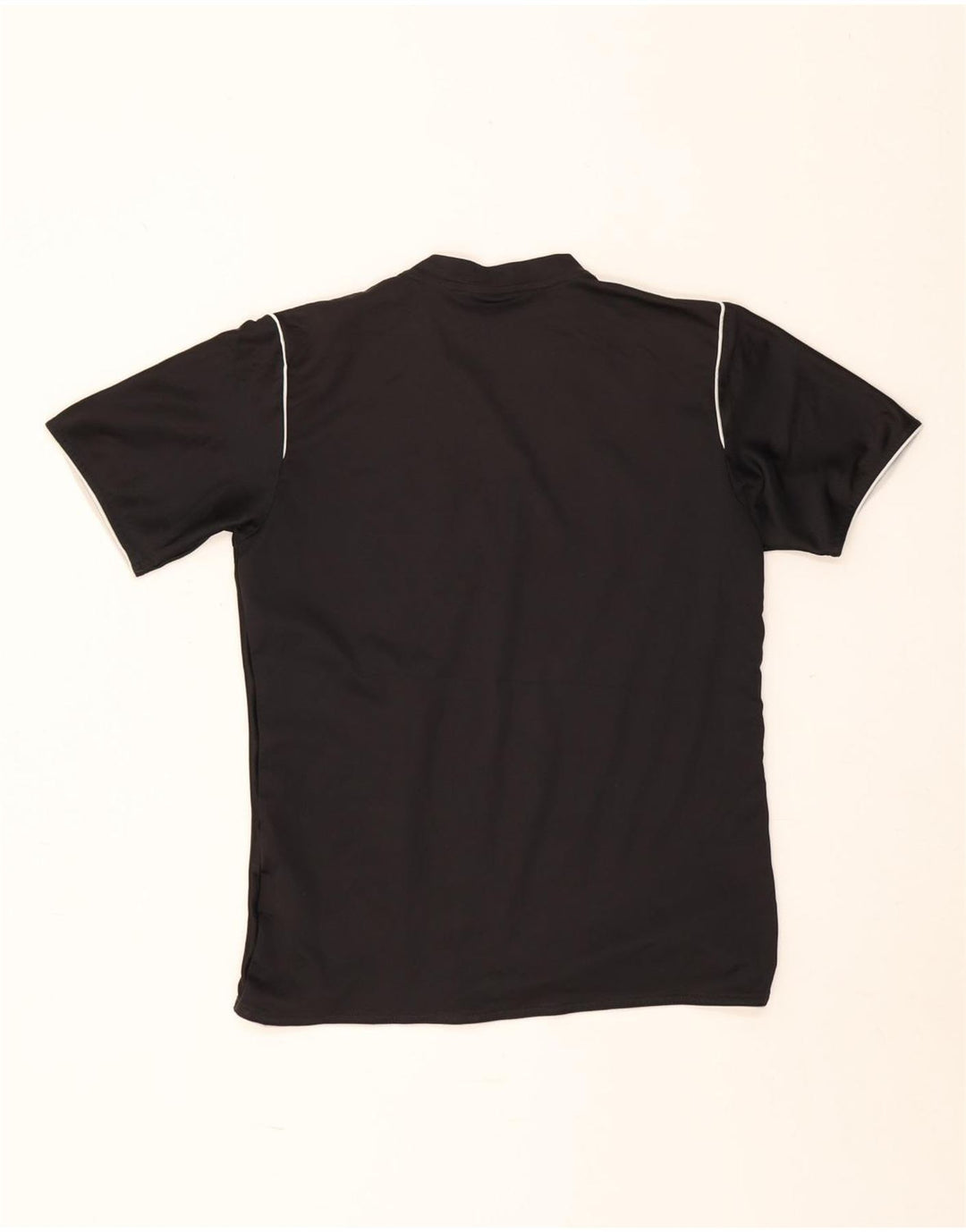 Adidas Herre T-Shirt Top XS Sort Stribet Polyester