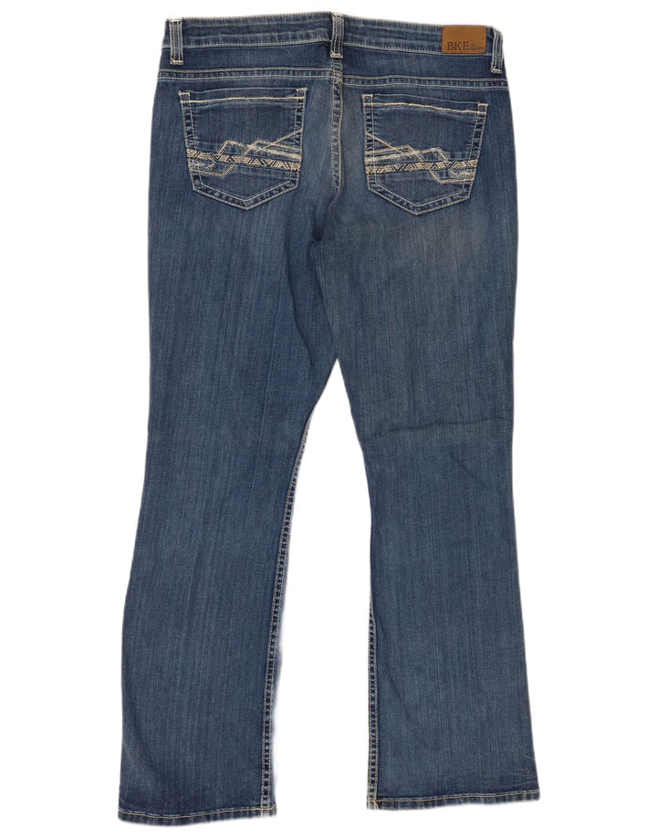 BKE Dame Bootcut Jeans W32 L31 Blå Bomuld