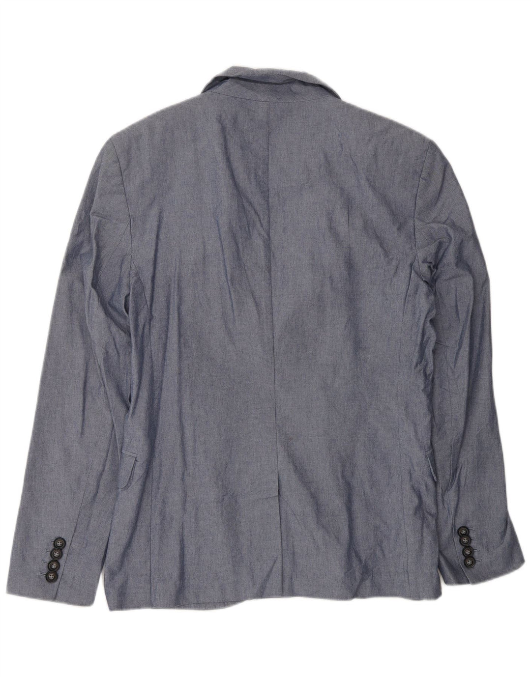 Jack Wills Herre 2-knaps blazerjakke UK 38 Medium Blue Cotton