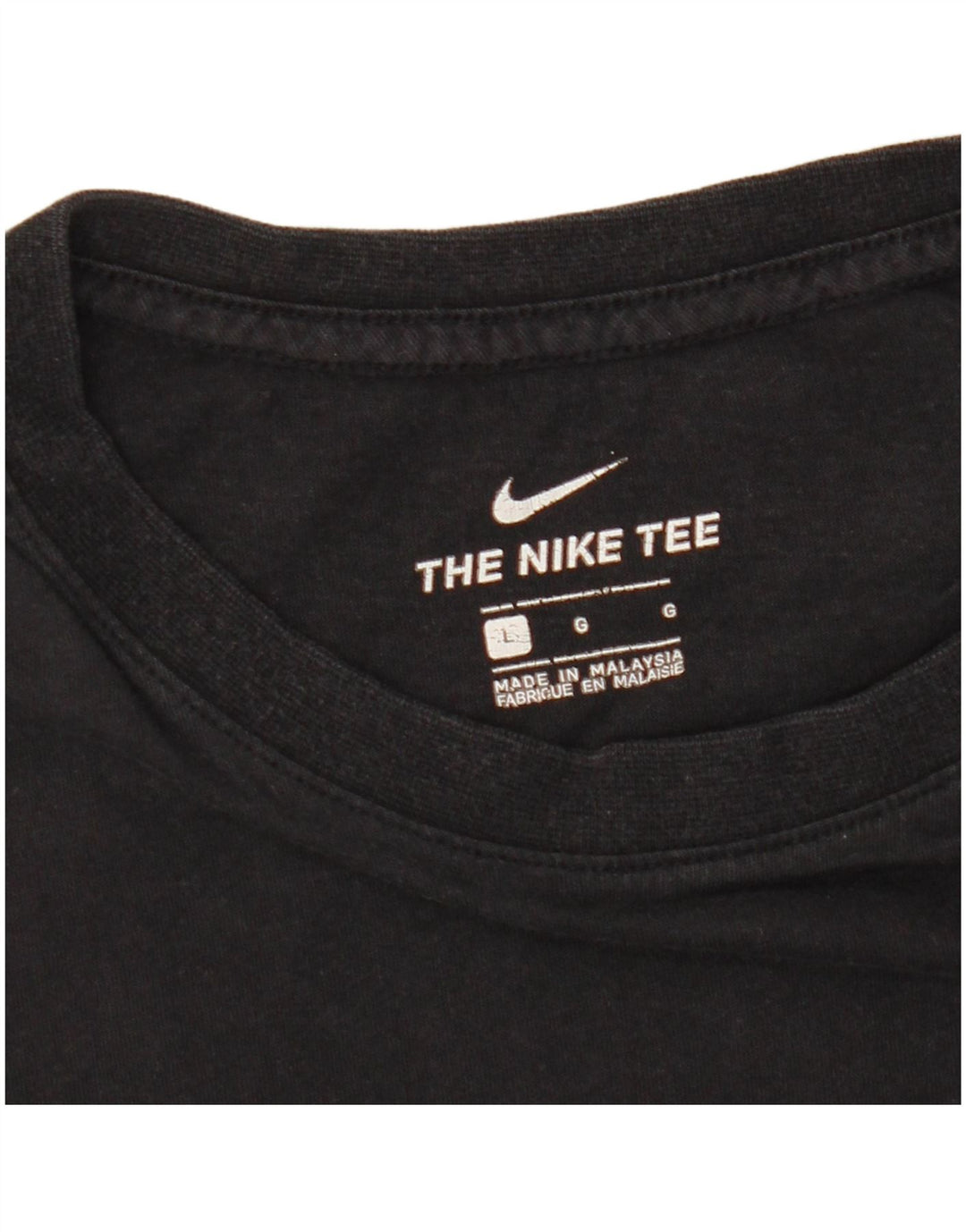 NIKE T-shirt top til mænd, stor sort
