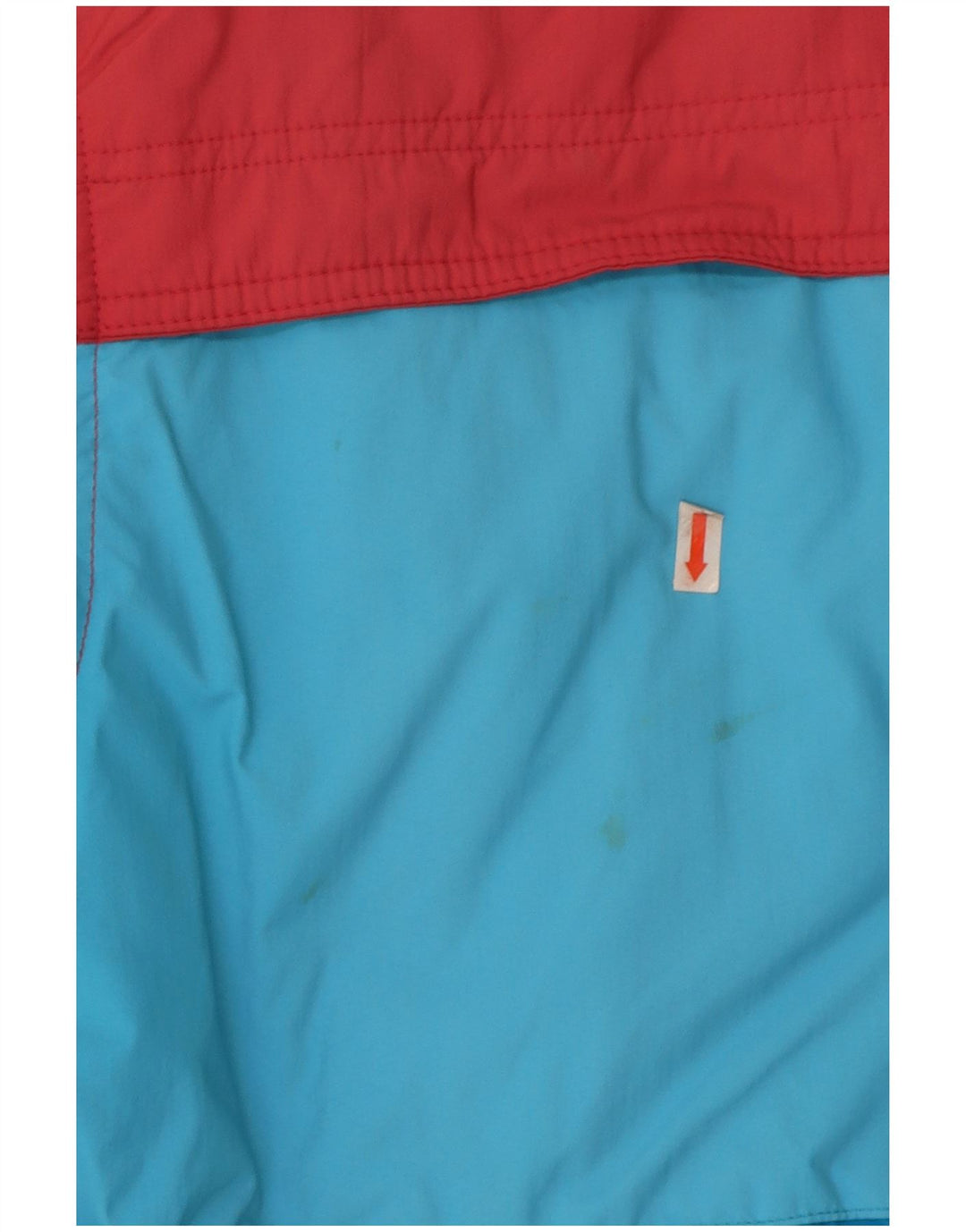 Diadora Skijakke med hætte til mænd UK 42 XL Flerfarvet Colourblock Polyamid