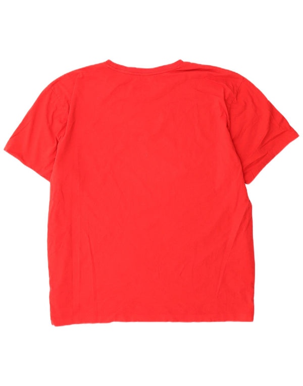 Polo Ralph Lauren Herre T-Shirt Top 2XL Rød Bomuld