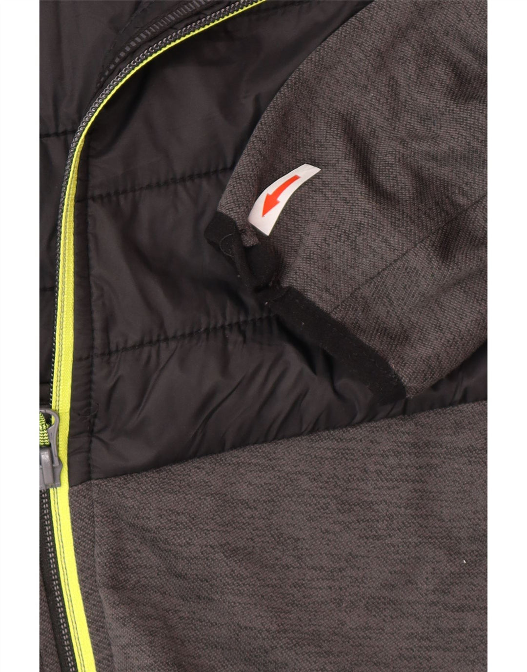 McKinley Herre Træningsdragt med hætte Topjakke UK 38 Small Grey Colourblock