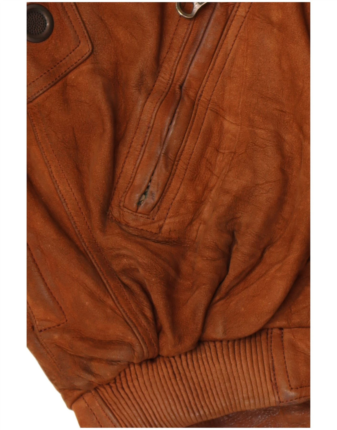 Dainese Herre Loose Fit Læderjakke IT 50 Medium Brun Læder