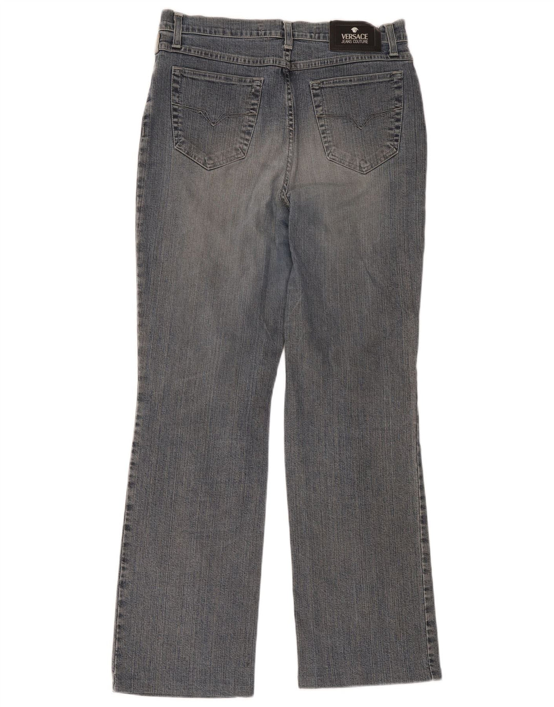 Versace Lige Jeans til kvinder IT 50 XL W36 L30 Blå Bomuld