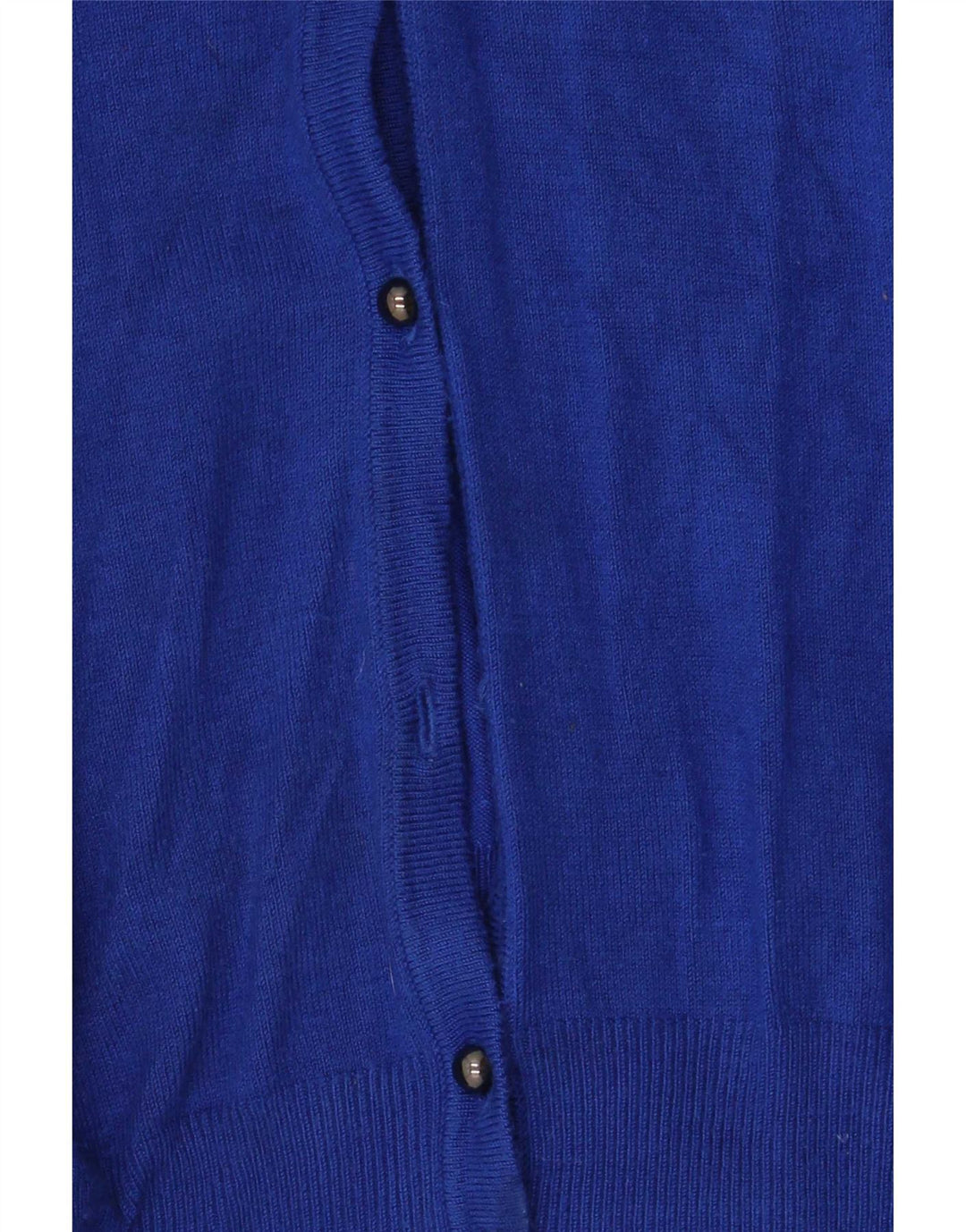Marks & Spencer Dame Cardigan Sweater UK 20 XL Blå Viscose