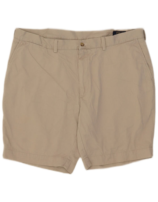 Polo Ralph Lauren Dame Chino Shorts EU 40 Medium W30 Beige Bomuld