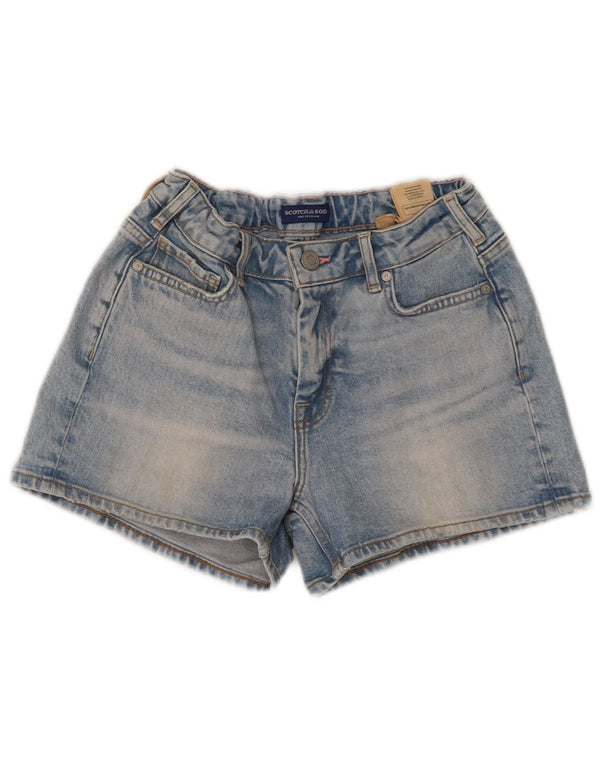 Scotch & Soda piger denim shorts 11-12 år W26 blå bomuld
