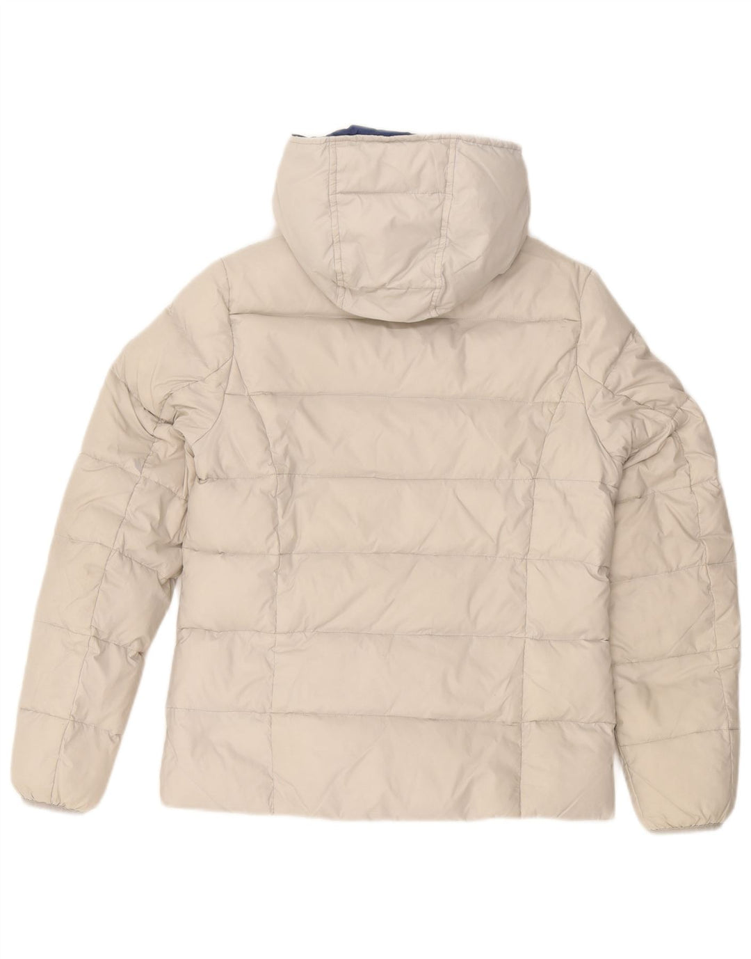 Best Company Dame Hooded Polstret Jakke UK 14 Medium White Nylon