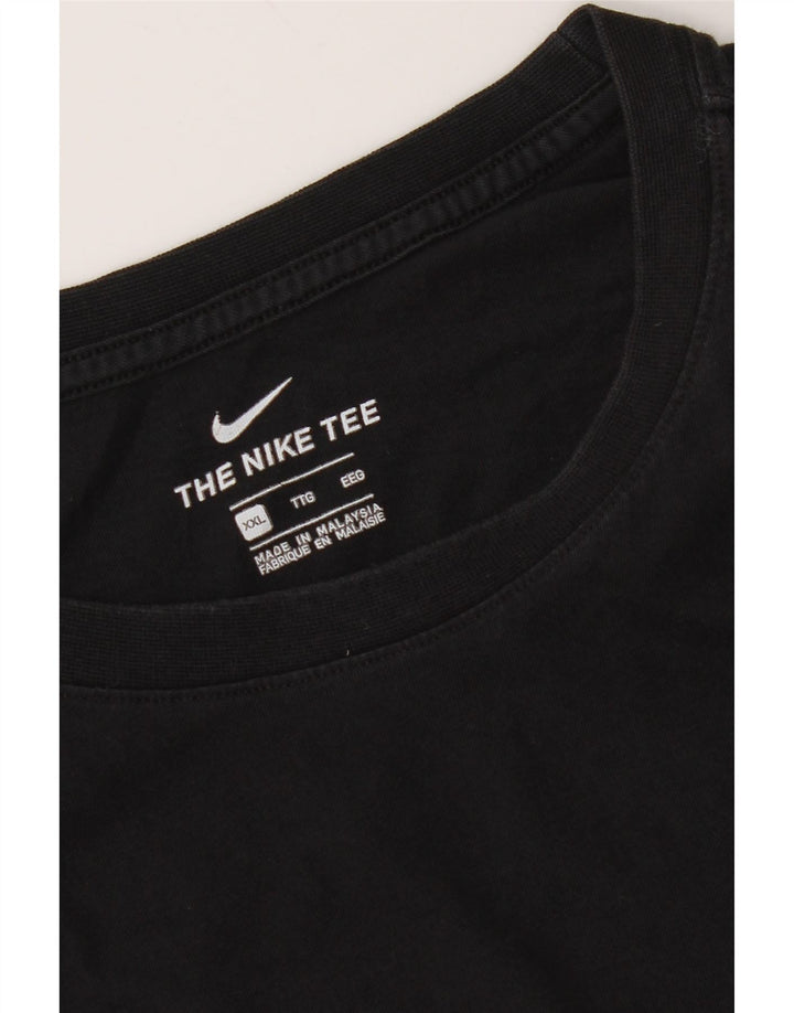 Nike Herre T-Shirt Top 2XL Sort