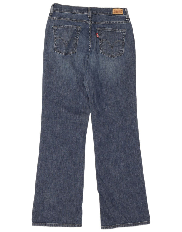 Levi's Dame 512 Bootcut Jeans US 12 Large W30 L31 Blå Bomuld