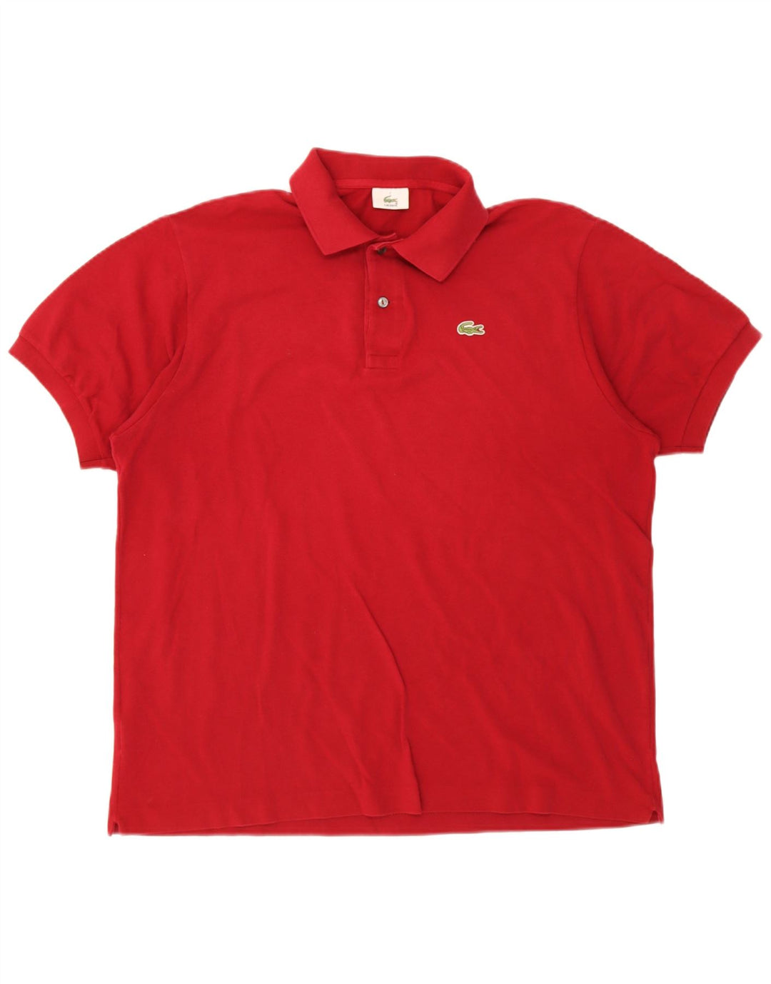 Lacoste Herre poloskjorte str. 7 2XL Rød Bomuld