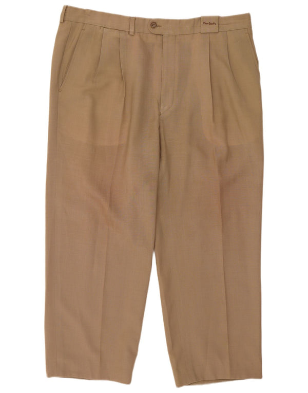 Pierre Cardin Dame Regular Casual Bukser IT 50 Large W36 L24 Brun