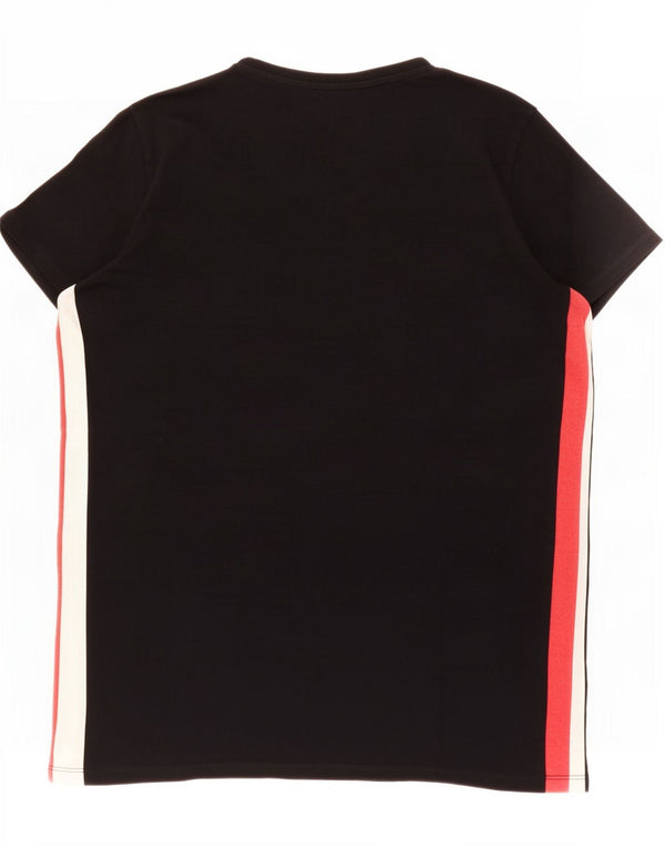 Guess Boys Grafisk T-Shirt Top 15-16 år Sort Bomuld