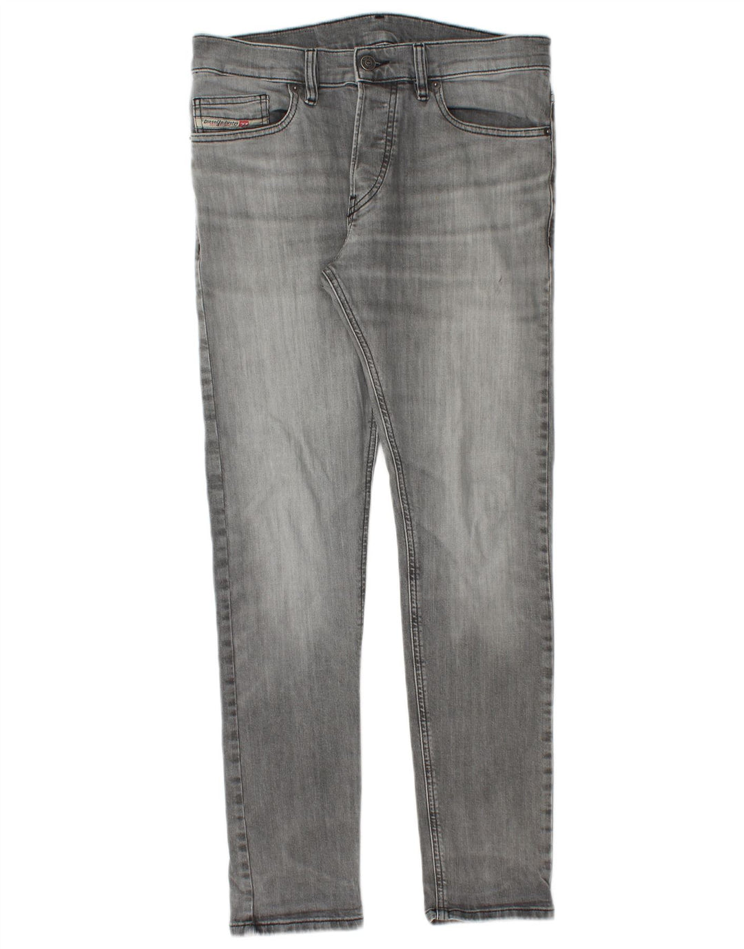 Diesel Slim Jeans til mænd W30 L30 Grå bomuld