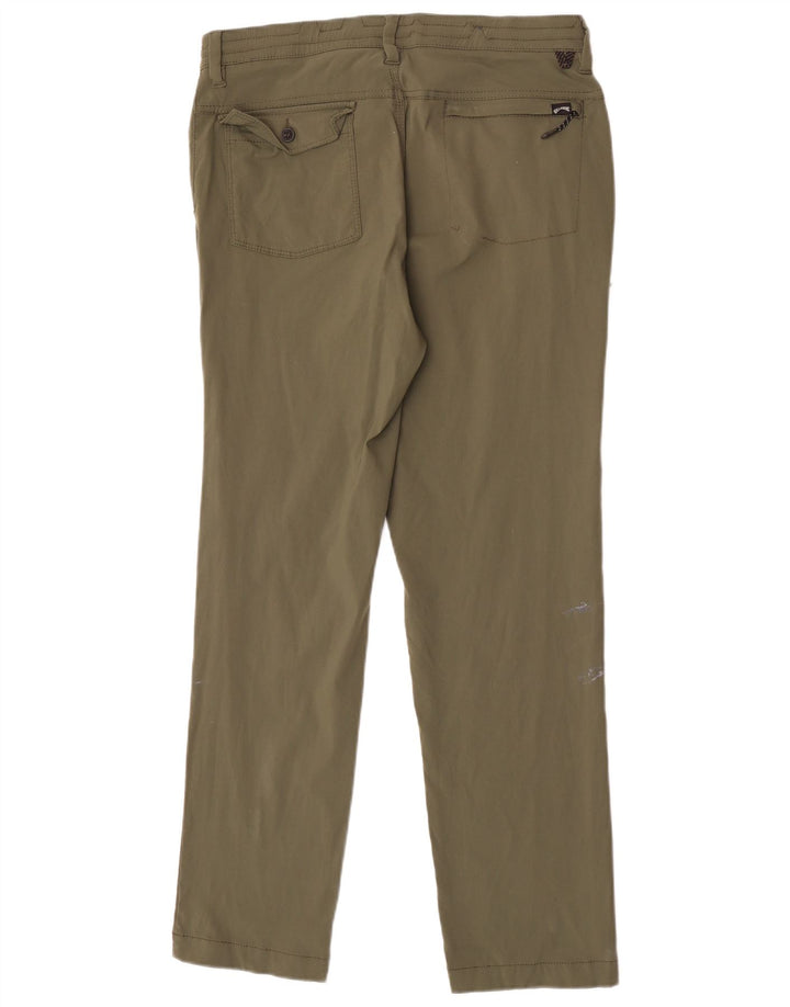 Billabong Herre Slim Chino Bukser Medium W32 L30 Khaki Nylon