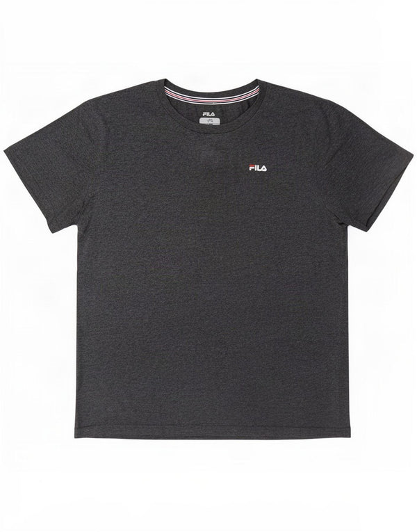 Fila Herre T-Shirt Top XL Grå Bomuld