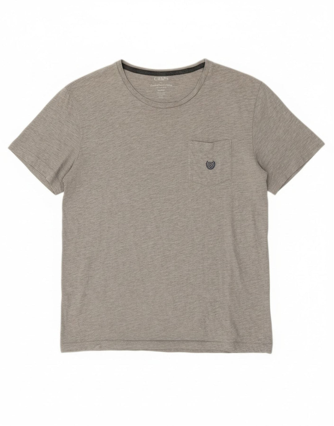Chaps Dame T-Shirt Top Medium Grå Bomuld