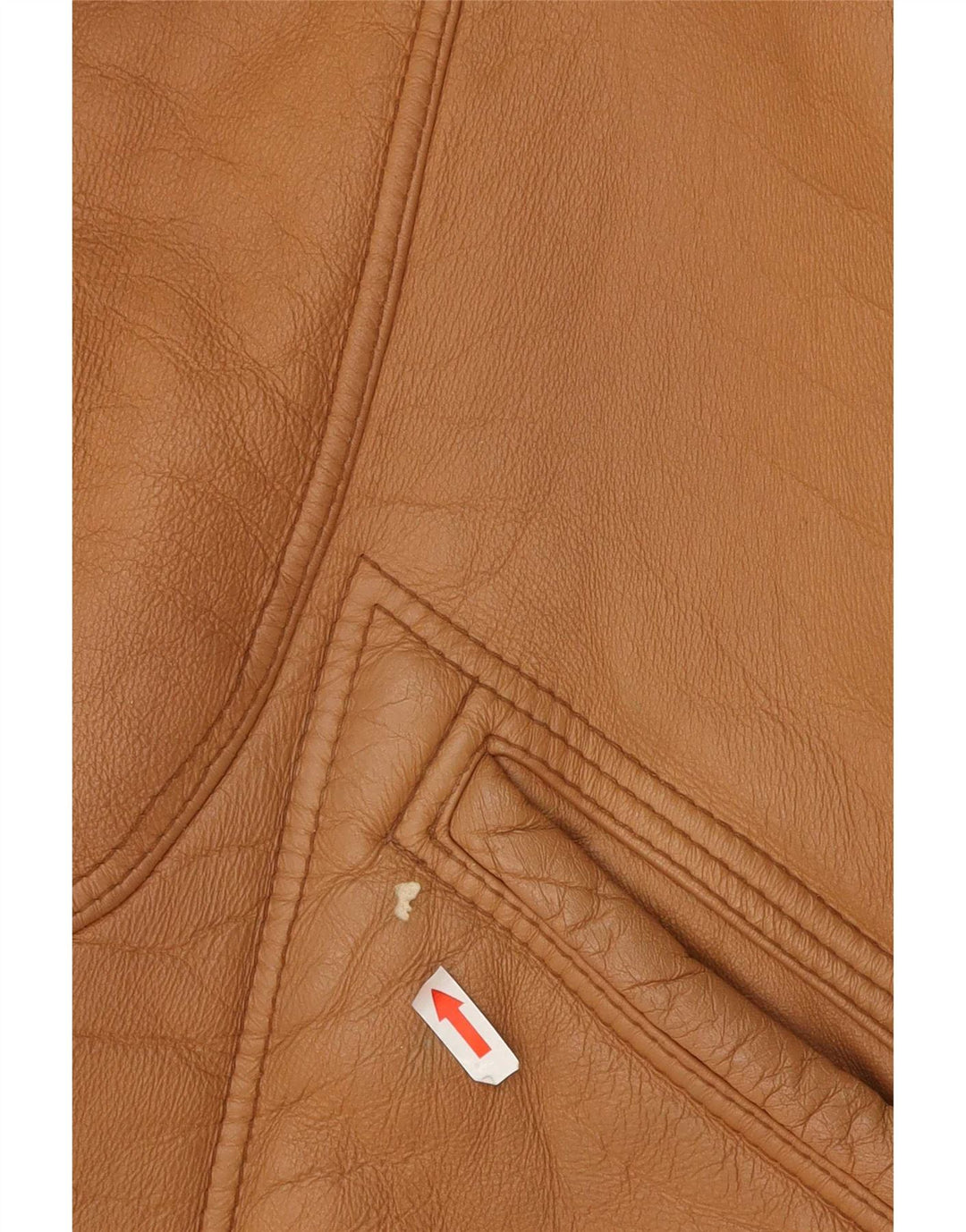 Vintage Herre Shearling Jacket UK 40 Large Brown