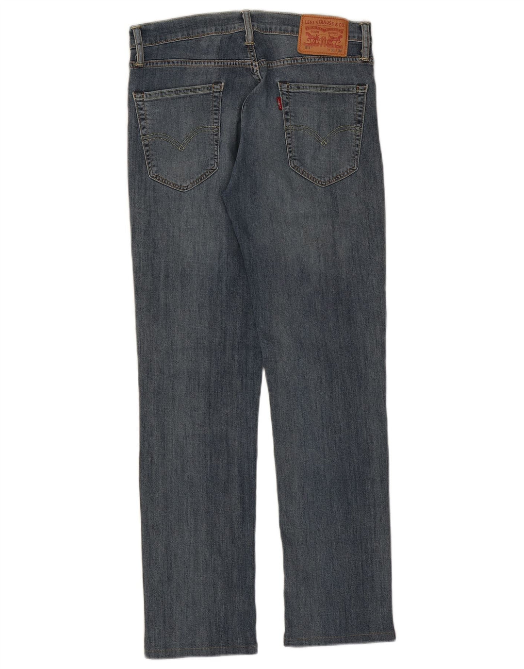 Levi's Herre 511 Slim Jeans W33 L30 Blå Bomuld
