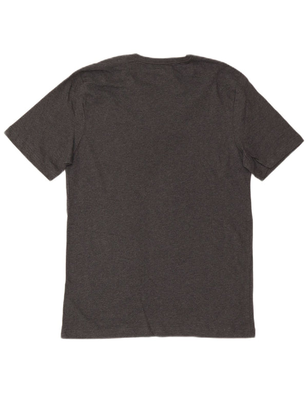 Hugo Boss Mens T-Shirt Top Large Grey Cotton