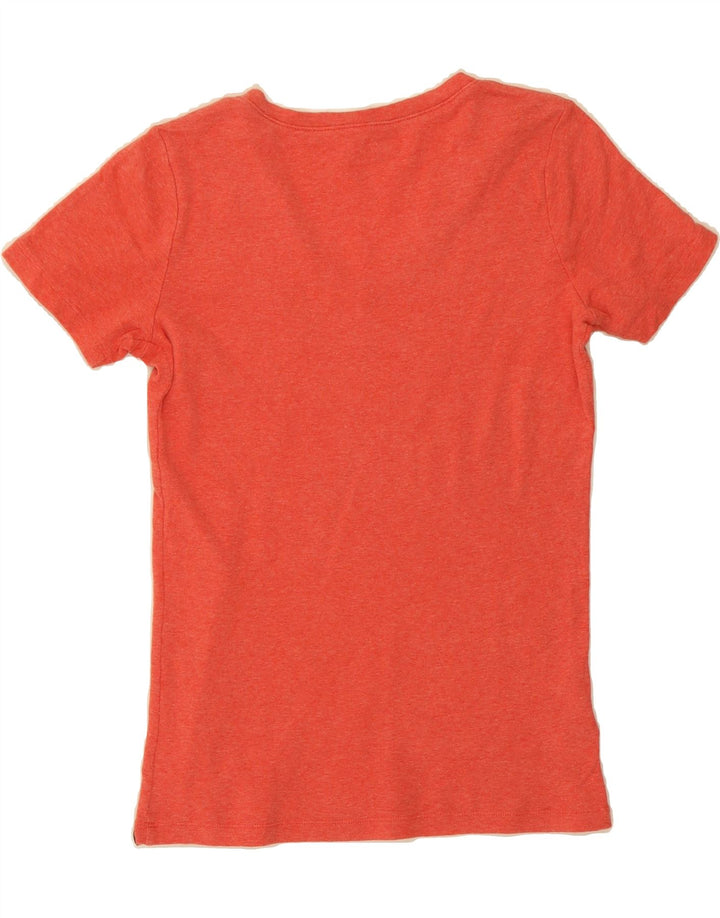EDDIE BAUER Womens T-Shirt Top UK 10 Small Pink Cotton Vintage Eddie Bauer and Second-Hand Eddie Bauer from Messina Hembry 