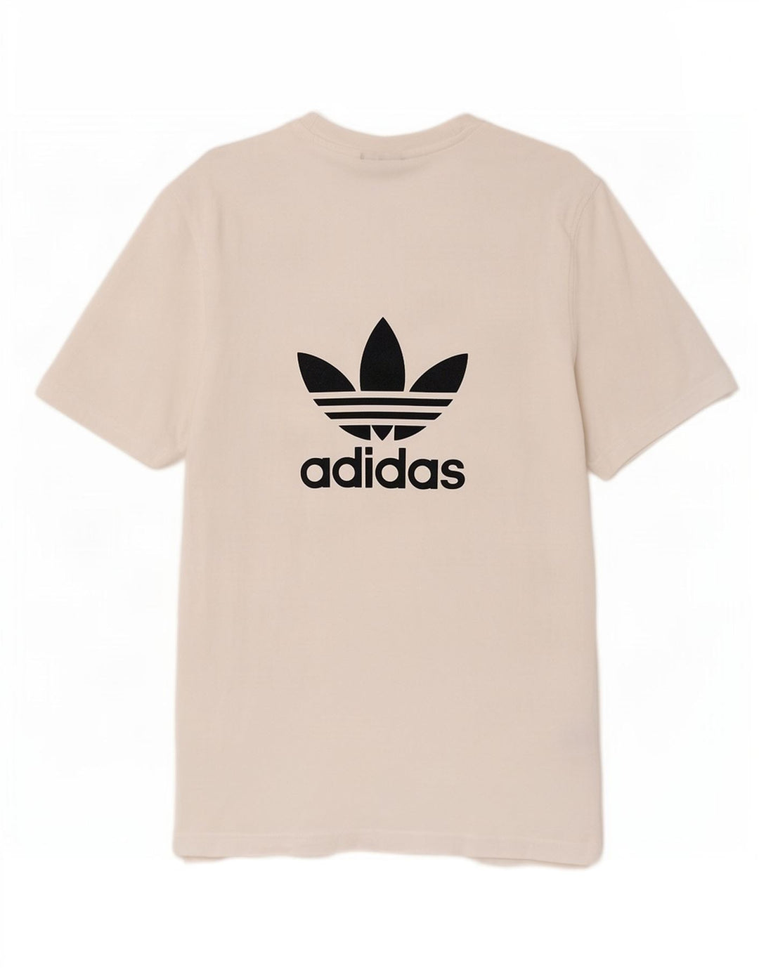 Adidas Grafisk T-shirt top til mænd Medium hvid bomuld