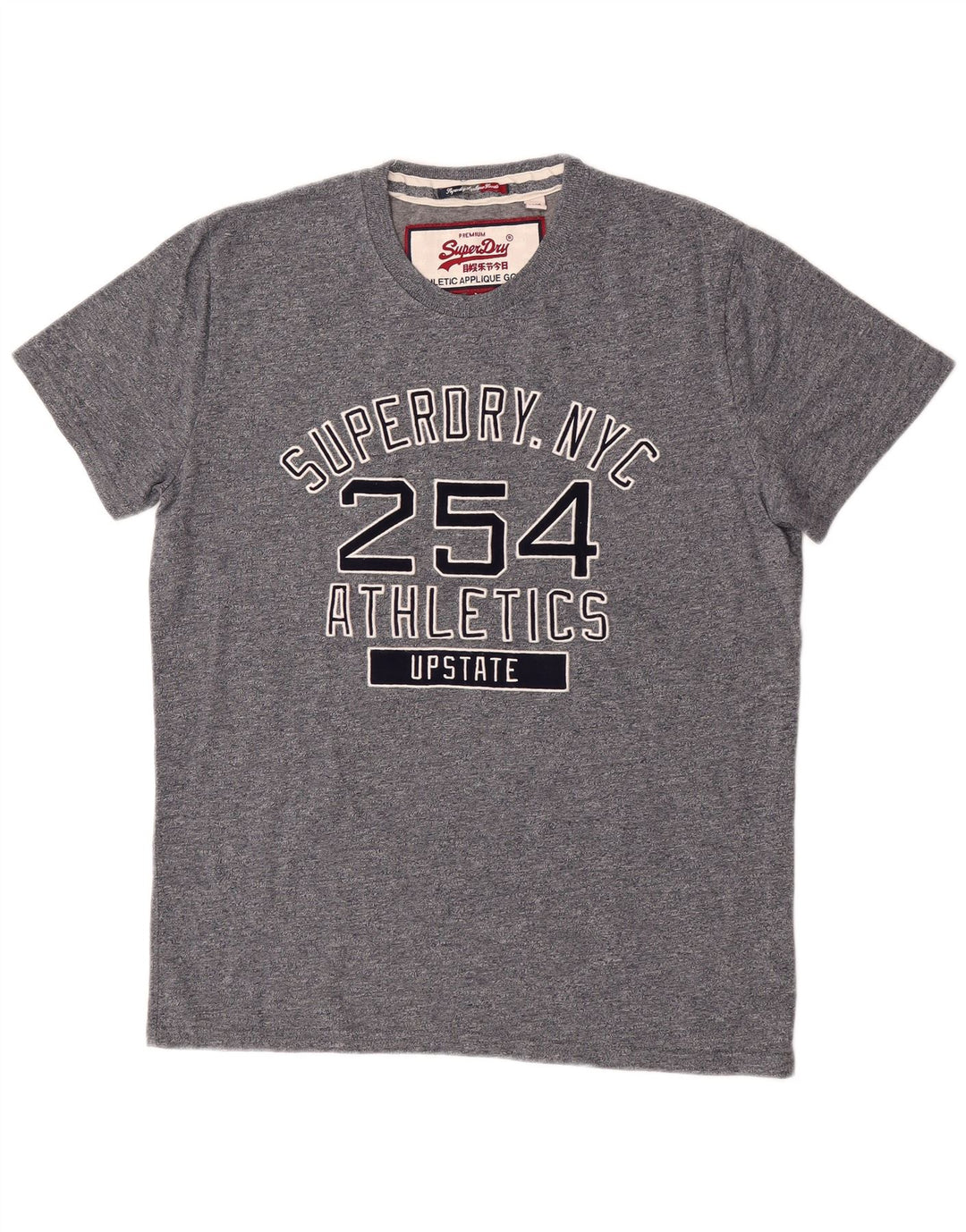 Superdry Herre grafisk T-shirt Top XL Grå Bomuld