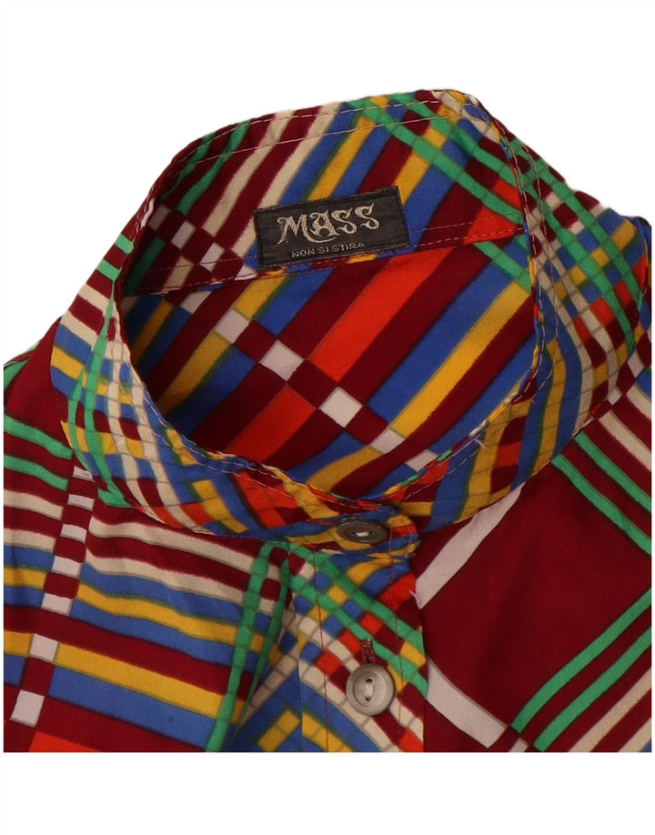 Masse skjortebluse til kvinder UK 14 Medium Flerfarvet ternet