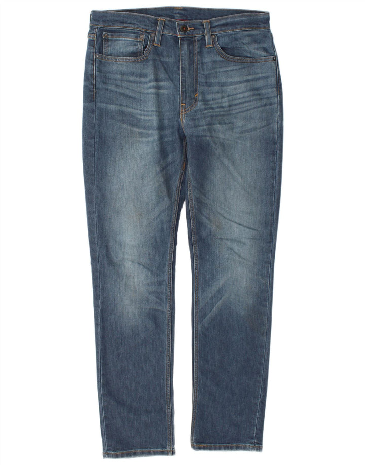 Levi's Herre 511 Slim Jeans W34 L32 Blå Bomuld