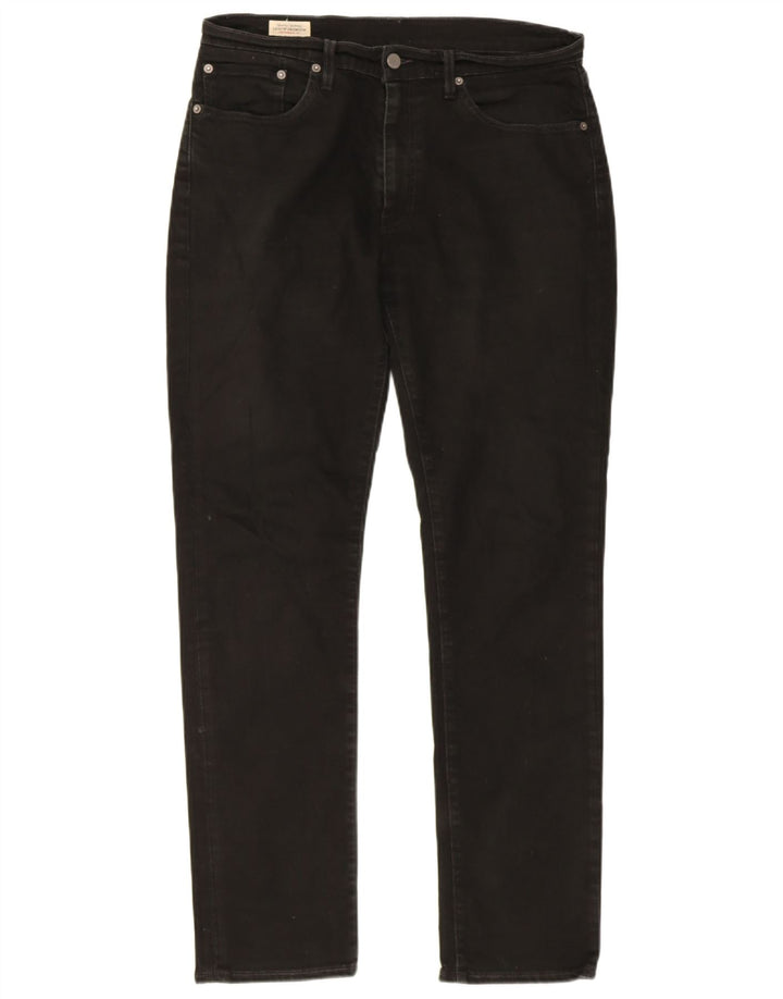 Levi's Herre 511 Slim Jeans W34 L32 Sort Bomuld