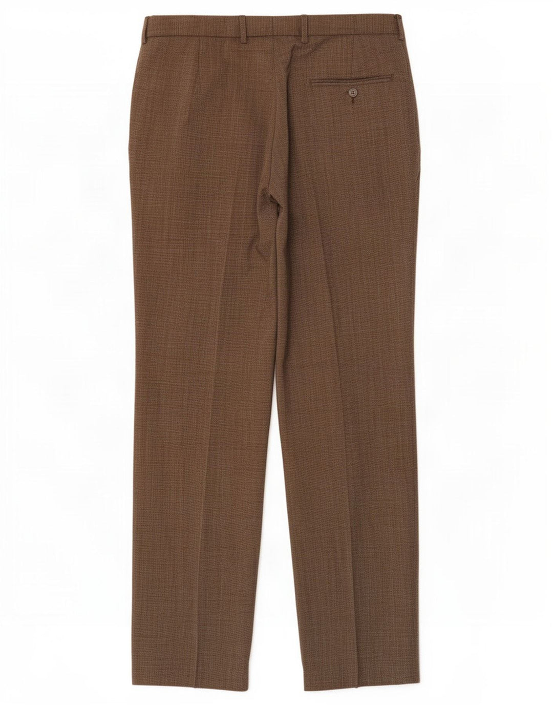 Marks & Spencer Herre Regular Fit Suit Bukser W34 L33 brun ternet