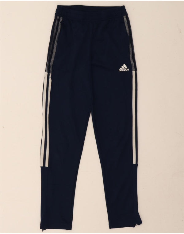 Adidas Boys Aeroready træningsdragt bukser 11-12 år marineblå polyester