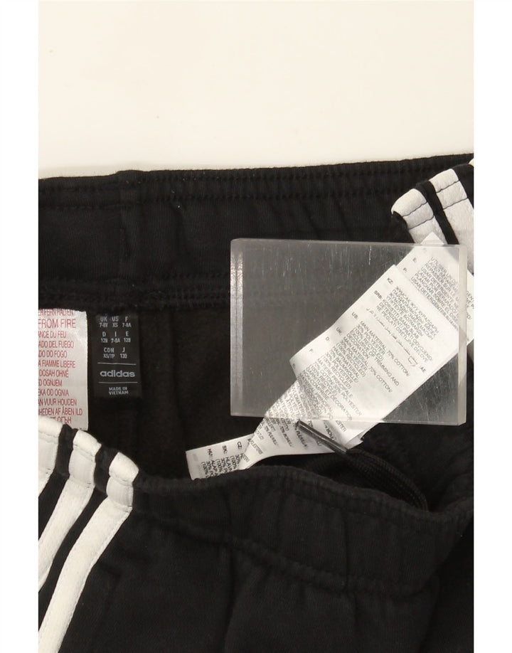 Adidas Drenge Træningsdragt Bukser 7-8 år Sort Bomuld