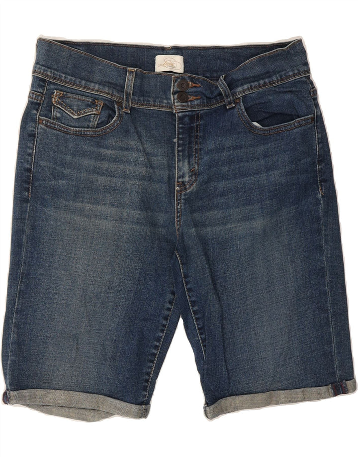 LEVI'S Womens Denim Shorts US 10 Large W32  Navy Blue Cotton Vintage Levi's and Second-Hand Levi's from Messina Hembry 