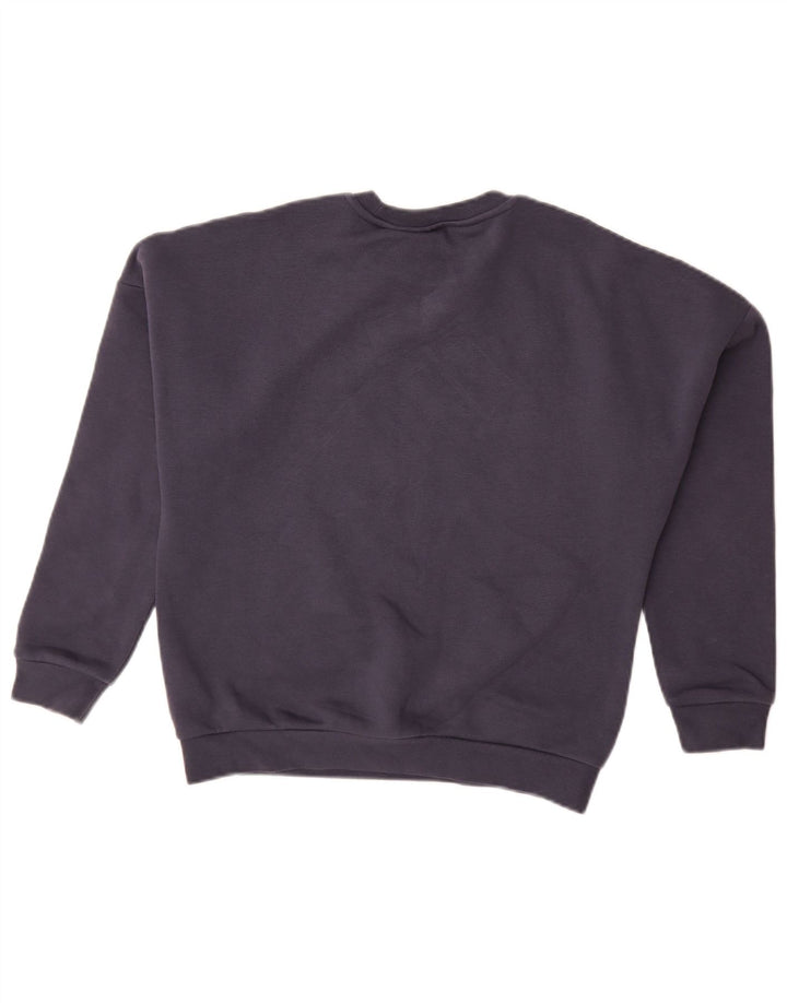 ADIDAS piger grafisk sweatshirt sweater 11-12 år marineblå bomuld